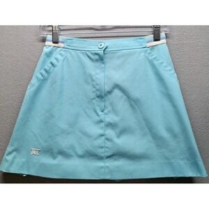Vintage 90s TAIL Skirt Teal Blue Tennis Skirt Size 7/8 Made‎ In USA Pickleball